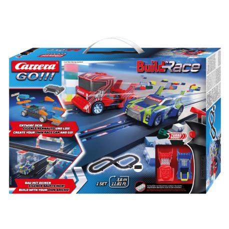 Build n Race - complete set - lengte 3.6 meter - 62529 | Car, Kinderen en Baby's, Speelgoed | Racebanen, Nieuw, Verzenden