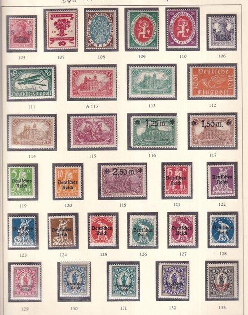 Duitse Rijk 1919/1923 - Weimarer Republik. - Michel:, Postzegels en Munten, Postzegels | Europa | Duitsland