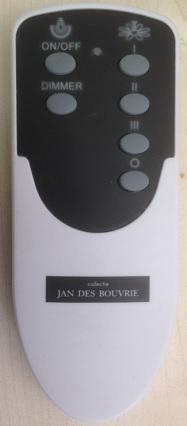 Afstandsbediening Jan de Bouvrie plafondventilator, Audio, Tv en Foto, Afstandsbedieningen, Universeel, Nieuw, Ophalen of Verzenden