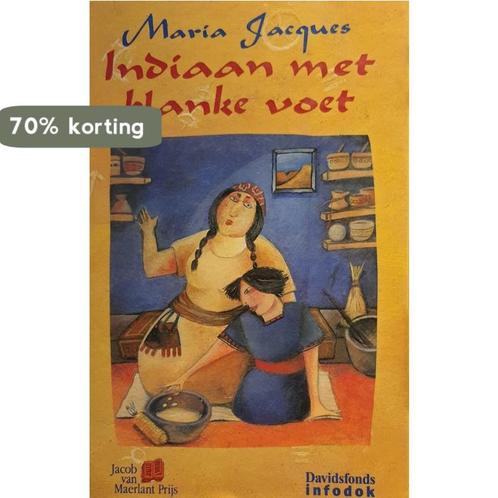 Indiaan met blanke voet 9789065656612 M. Jacques, Boeken, Kinderboeken | Jeugd | 13 jaar en ouder, Gelezen, Verzenden