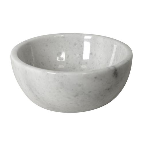 Waskom Opbouw Plieger Mini Round 26x12 cm Marmer Wit, Doe-het-zelf en Verbouw, Sanitair, Ophalen of Verzenden