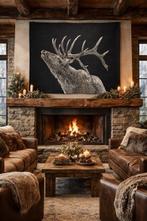 Arazzo Jacquard in Lana di Alpaca en katoen - 105x140cm -