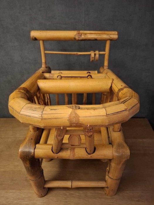 Kinderstoel - Bamboe, Antiek en Kunst, Curiosa en Brocante