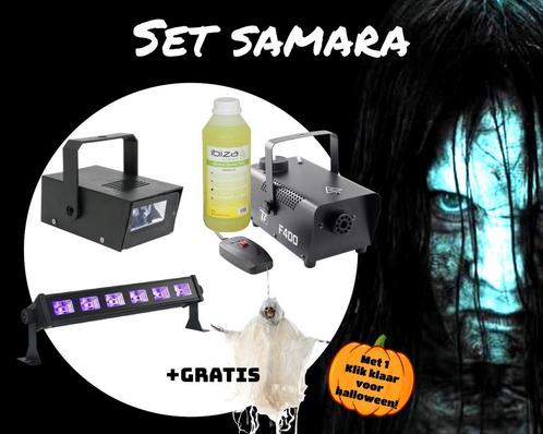 Halloween Set Samara Rookmachine, Verlichting En Decoratie, Muziek en Instrumenten, Licht en Laser, Overige typen, Nieuw, Verzenden