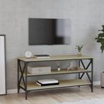 vidaXL Tv-meubel 100x40x50 cm bewerkt hout sonoma, Huis en Inrichting, Tafels | Bijzettafels, Verzenden, Nieuw