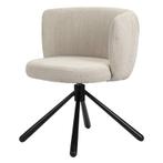 Shell Rotating Eetkamerstoel – Beige | Draaibare Designstoel, Huis en Inrichting, Stoelen, Ophalen, Nieuw