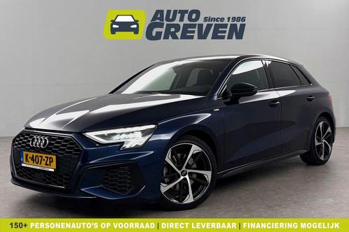 Audi A3 35 TFSI S Line 150PK LED Sfeerverl. Carplay Virtual., Auto's, Audi, Te koop, Automaat, Hatchback, Benzine, Blauw, A3