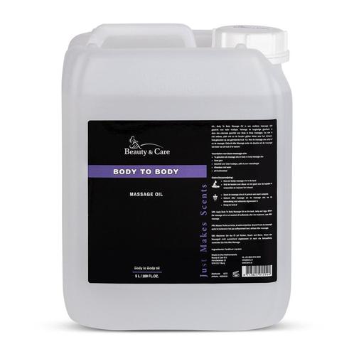 Beauty & Care Body to Body Massage olie 5 L.  new, Sport en Fitness, Massageproducten, Olie of Lotion, Nieuw, Ophalen of Verzenden