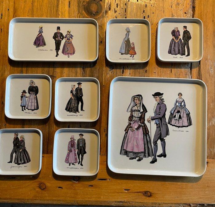 Villeroy & Boch - Eetservies voor 6 (8) - Porselein -, Antiek en Kunst, Curiosa en Brocante