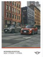 2018 MINI INSTRUCTIEBOEKJE DUITS