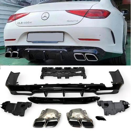 Geschikt voor Mercedes C257 CLS diffuser + uitlaatstukken (C, Auto-onderdelen, Carrosserie en Plaatwerk, Nieuw, Ophalen of Verzenden
