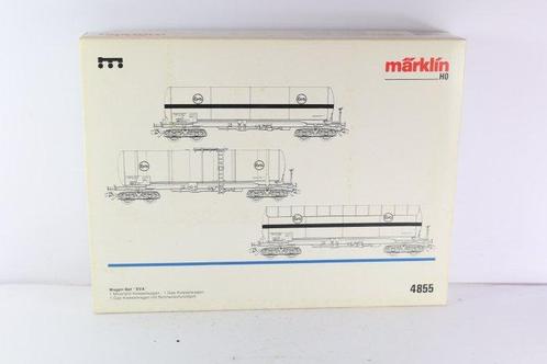 Märklin H0 - 4855 - Modeltrein goederenwagonset (1) - Set, Hobby en Vrije tijd, Modeltreinen | H0