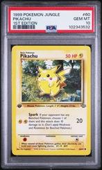 1999 Pokemon Base - Jungle - Pikachu (1st Edition) #60 - PSA, Nieuw