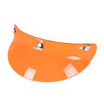 Helm zonneklep oranje, Verzenden, Nieuw met kaartje