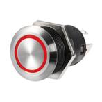 Vlakke Schakelaar RVS Rood 12V ON-OFF, Watersport en Boten, Ophalen of Verzenden, Nieuw, Zeilboot of Motorboot