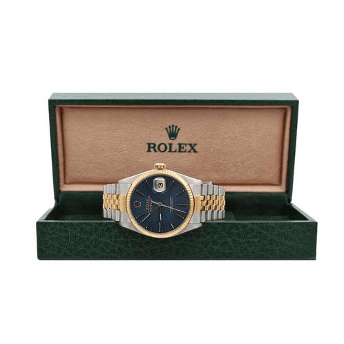Rolex Datejust 36 16013 uit 1980, Sieraden, Tassen en Uiterlijk, Horloges | Antiek, Polshorloge, Verzenden