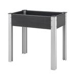 Kweektafel Beverwijk plantenbak 75x40x75 cm donkergrijs [en., Tuin en Terras, Bloembakken en Plantenbakken, Verzenden, Nieuw