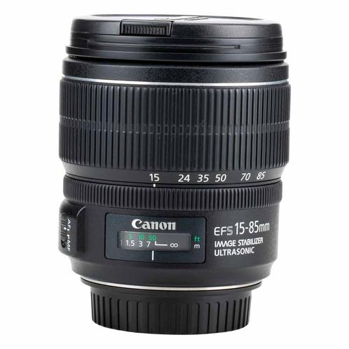 Canon EF-S 15-85mm f/3.5-5.6 IS USM met garantie, Audio, Tv en Foto, Fotografie | Lenzen en Objectieven, Verzenden