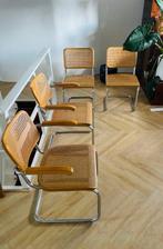 Thonet - Marcel Breuer - Stoel (4) - S 32, S 64 - Beuken, Antiek en Kunst, Antiek | Meubels | Stoelen en Banken