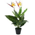 vidaXL Kunstplant paradijsvogelbloem 66 cm, Huis en Inrichting, Verzenden, Nieuw