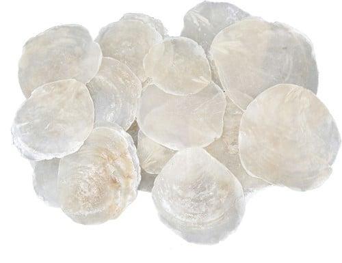 Capiz Camar schelpen 1 kilo, Hobby en Vrije tijd, Knutselen, Nieuw, Ophalen of Verzenden