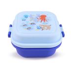Bentobox/Lunchbox - Mariniverse Zeeleven - Blauw - 8x12x12cm, Ophalen of Verzenden, Nieuw