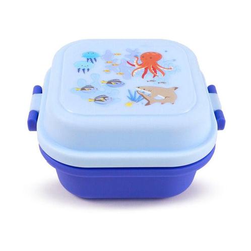 Bentobox/Lunchbox - Mariniverse Zeeleven - Blauw - 8x12x12cm, Huis en Inrichting, Keuken | Keukenbenodigdheden, Nieuw, Ophalen of Verzenden