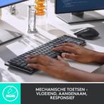 Logitech MX Mechanical - Draadloos mechanisch toetsenbord -, Verzenden, Zo goed als nieuw