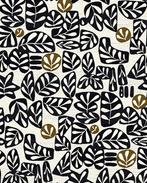 Jacquard Meubelstof Galet Zwart/Wit, Hobby en Vrije tijd, Stoffen en Lappen, Nieuw, Zwart
