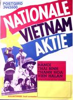 KOLLEKTEWEEK NATIONALE VIETNAM aktie op vintage poster, Verzenden, Nieuw, Overige onderwerpen, Met lijst