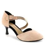 PD126 Dames Nubuck Dansschoenen, Verzenden, Nieuw