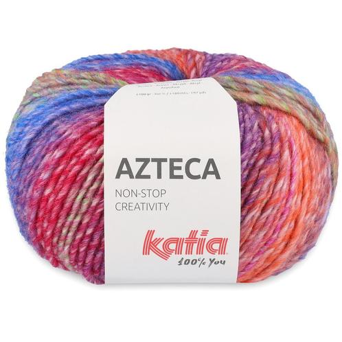 Katia Azteca - 7871 regenboog - Wol/Acryl Garen, Hobby en Vrije tijd, Breien en Haken, Ophalen of Verzenden