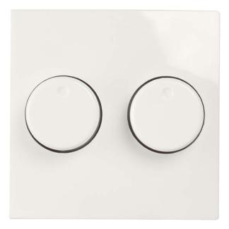 Dimmerknop | ION Industries | E1 (Duo, Wit), Doe-het-zelf en Verbouw, Elektra en Kabels, Nieuw, Verzenden