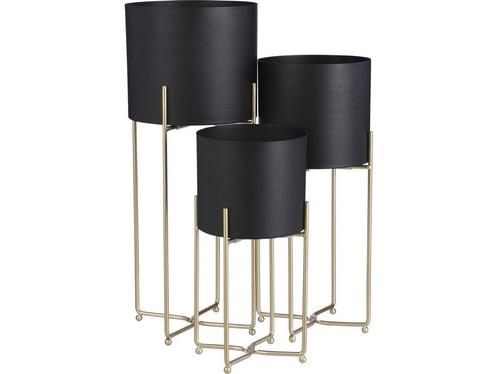 Mica Decorations Aries Bloempot op Standaard - Set van 3 -, Huis en Inrichting, Woonaccessoires | Overige, Nieuw, Verzenden