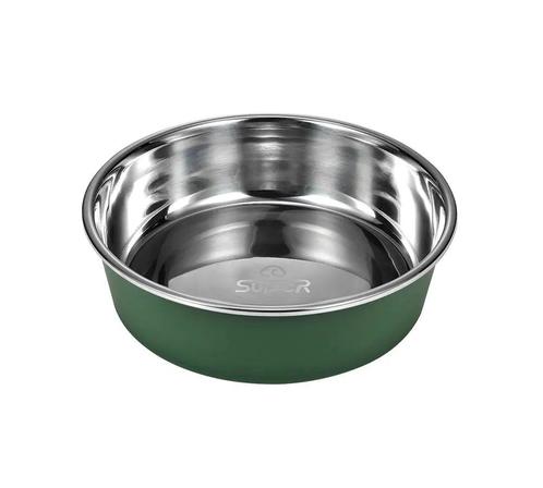 Voerbak hond - drinkbak hond - RVS rond - maat S (Bowls), Dieren en Toebehoren, Kattenvoerbakken en Drinkbakken, Nieuw, Ophalen of Verzenden