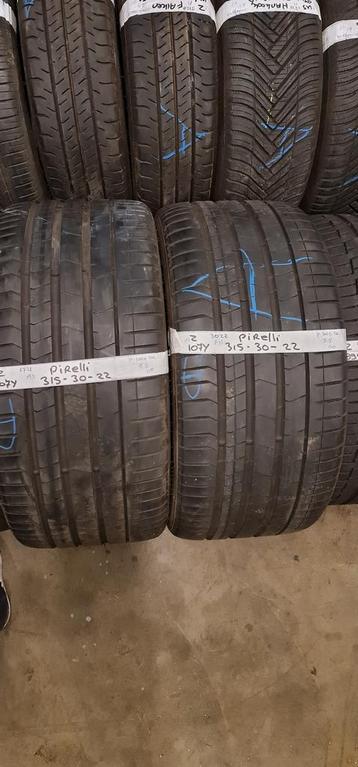 2x 315-30-22 Pirelli Zomer 5.5mm €100 Per Band 315 30 22 beschikbaar voor biedingen