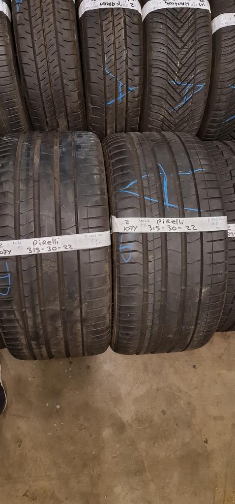 2x 315-30-22 Pirelli Zomer 5.5mm €100 Per Band 315 30 22, Auto-onderdelen, Banden en Velgen, Overige maten, Zomerbanden, 315 mm
