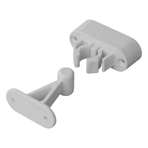 ProPlus Deurvanger met flexibele klem - Grijs - 2-delig -..., Doe-het-zelf en Verbouw, Hang- en Sluitwerk, Nieuw, Ophalen of Verzenden