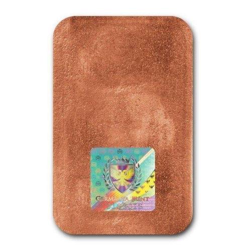 Germania Mint - Bar - Koper - 5 x 5 oz 9999 Fine Copper, Postzegels en Munten, Edelmetalen en Baren
