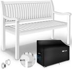 Houten Tuinbank - Weerbestendig - Zitbank - Wit - Tillvex®, Tuin en Terras, Tuinbanken, Verzenden, Zo goed als nieuw