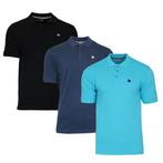 Donnay Donnay Heren - 3-Pack - Polo shirt Noah - Zwart /, Verzenden, Nieuw