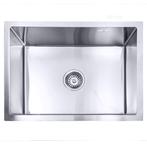 Spoelbak | Wasbak | Gootsteen | 59x44x20cm | RVS | Zilver, Huis en Inrichting, Keuken | Keukenelementen, Verzenden, Nieuw