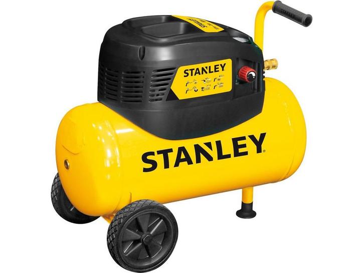 Stanley D200/8/24 - Luchtcompressor 8 Bar - 24L - 180L/Min -, Doe-het-zelf en Verbouw, Compressors, Zo goed als nieuw, Verzenden
