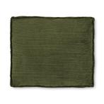 *WOONWINKEL* Kave Home Blok Rugkussen Ribstof Groen 50x60, Huis en Inrichting, Woonaccessoires | Kussens, Verzenden, Nieuw, Groen