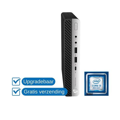 HP ProDesk 600 G4 DM i3-8100T 8GB DDR4 256GB NVMe SSD, Computers en Software, Desktop Pc's, 3 tot 4 Ghz, SSD, Zo goed als nieuw