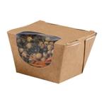 Saladebakken | Composteerbaar Karton | 900ml | 250 stuks |, Verzenden, Nieuw in verpakking