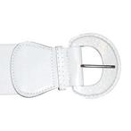 Elastic Belt in White., Kleding | Dames, Riemen en Ceinturen, Verzenden, Nieuw