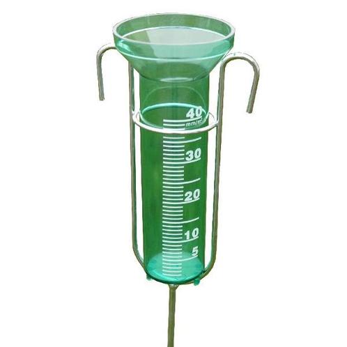 Regenmeter - incl. metalen steel, Tuin en Terras, Tuinslangen, Ophalen of Verzenden
