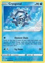 Cryogonal 043/203 Holo Snowflake (Evolving Skies), Ophalen of Verzenden, Nieuw, Losse kaart, Foil