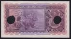 Portugees-India. - 100 Rupias - 1945 - hole cancellation -